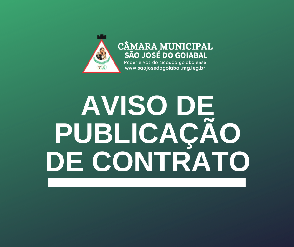 Após realização de Dispensa Eletrônica, Câmara Municipal celebra contrato administrativo